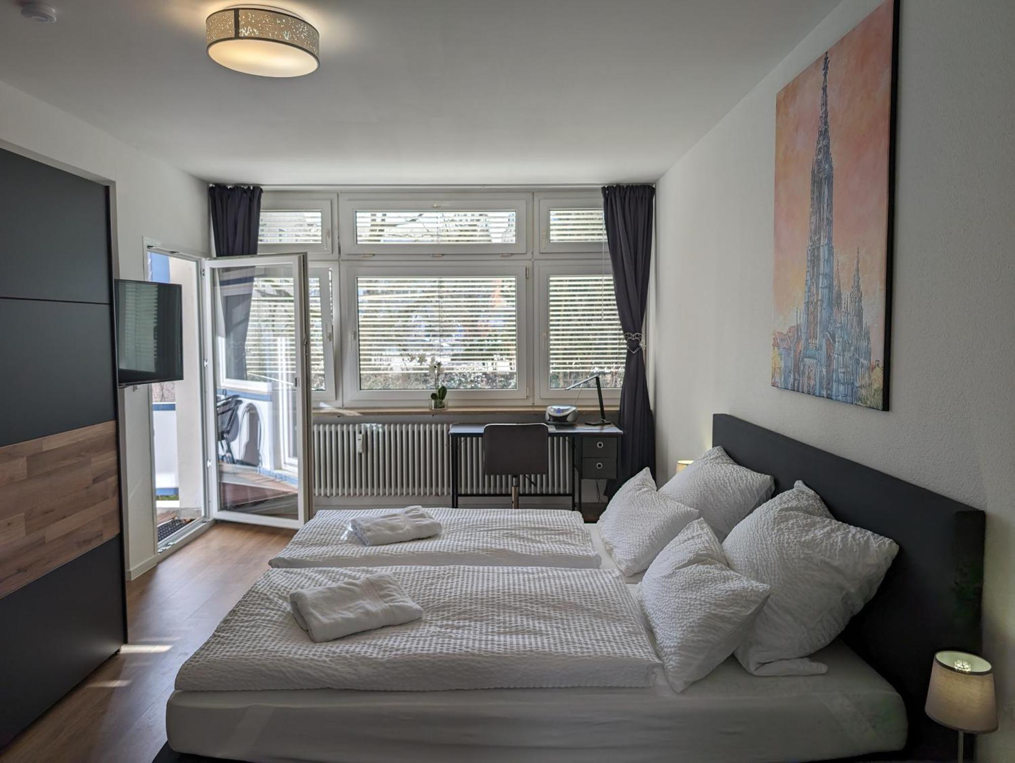 100M Zum Ulmer Muenster: 57M² Wohnung An Der Blau Exteriér fotografie
