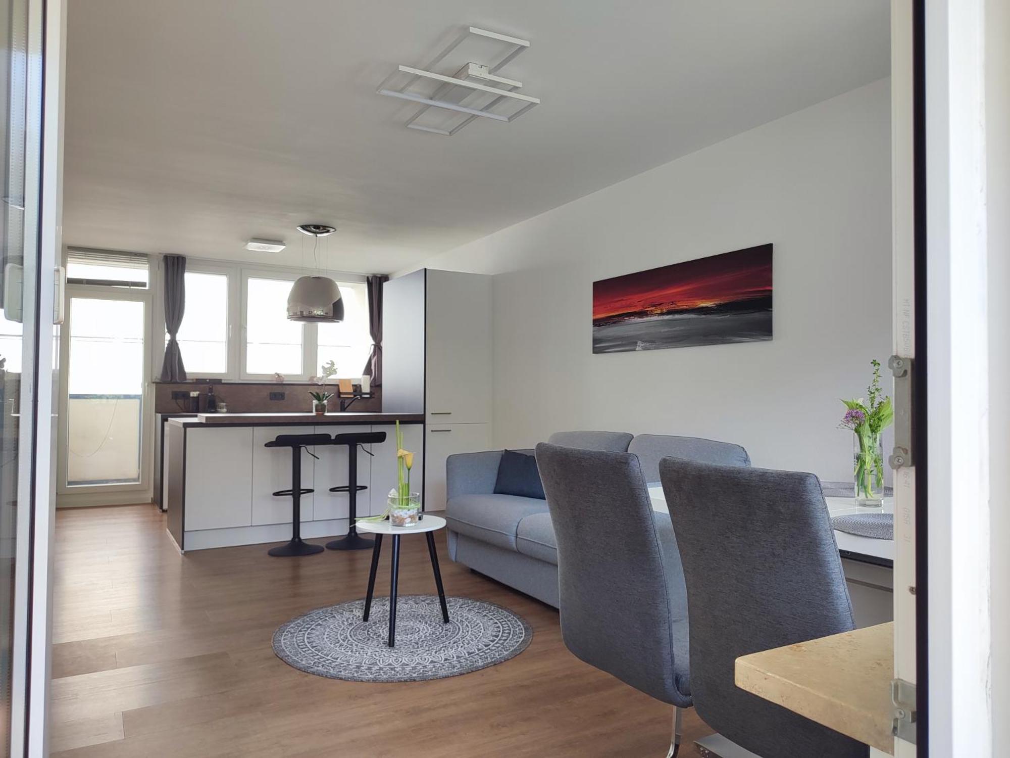 100M Zum Ulmer Muenster: 57M² Wohnung An Der Blau Exteriér fotografie