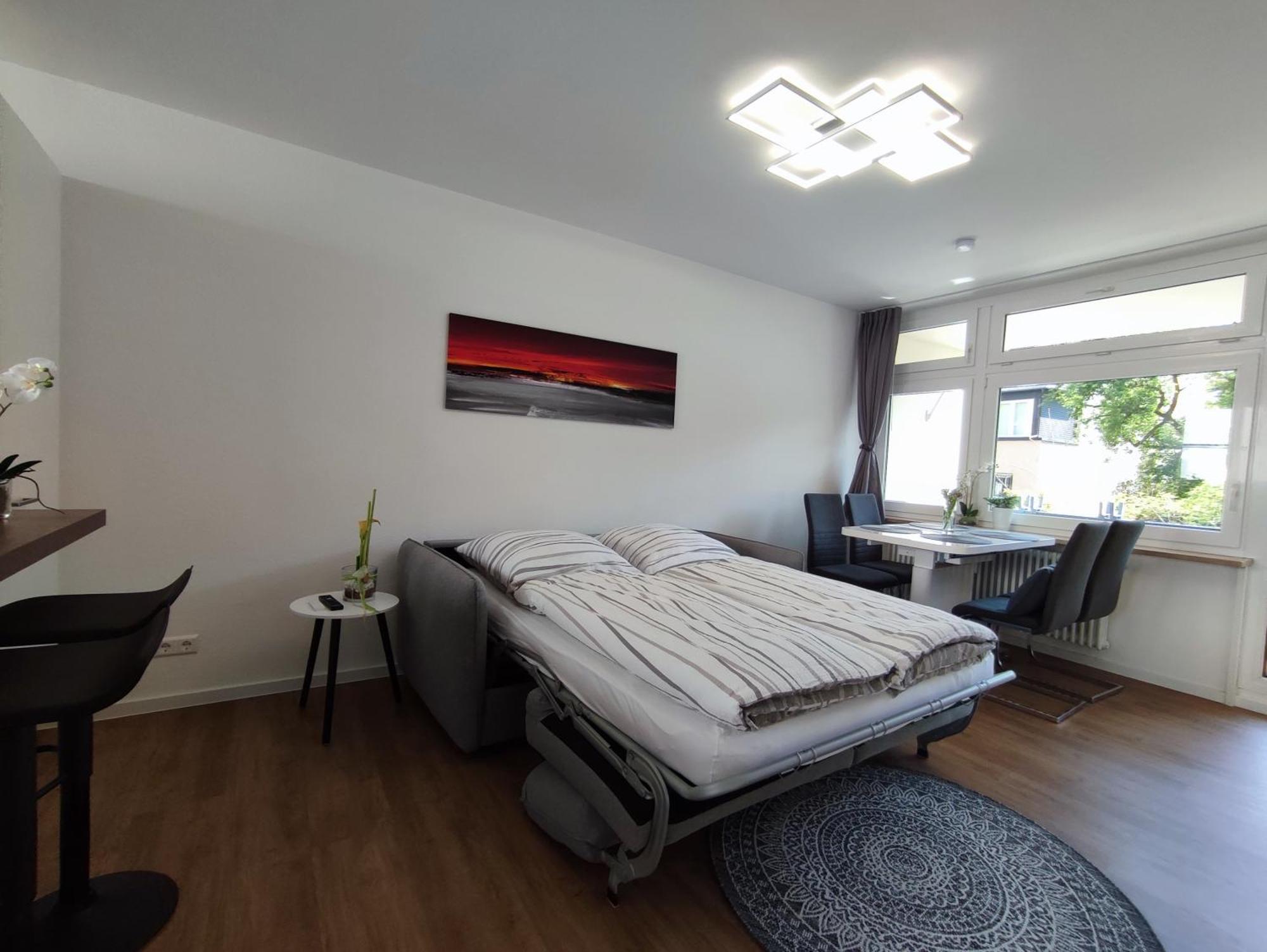 100M Zum Ulmer Muenster: 57M² Wohnung An Der Blau Exteriér fotografie