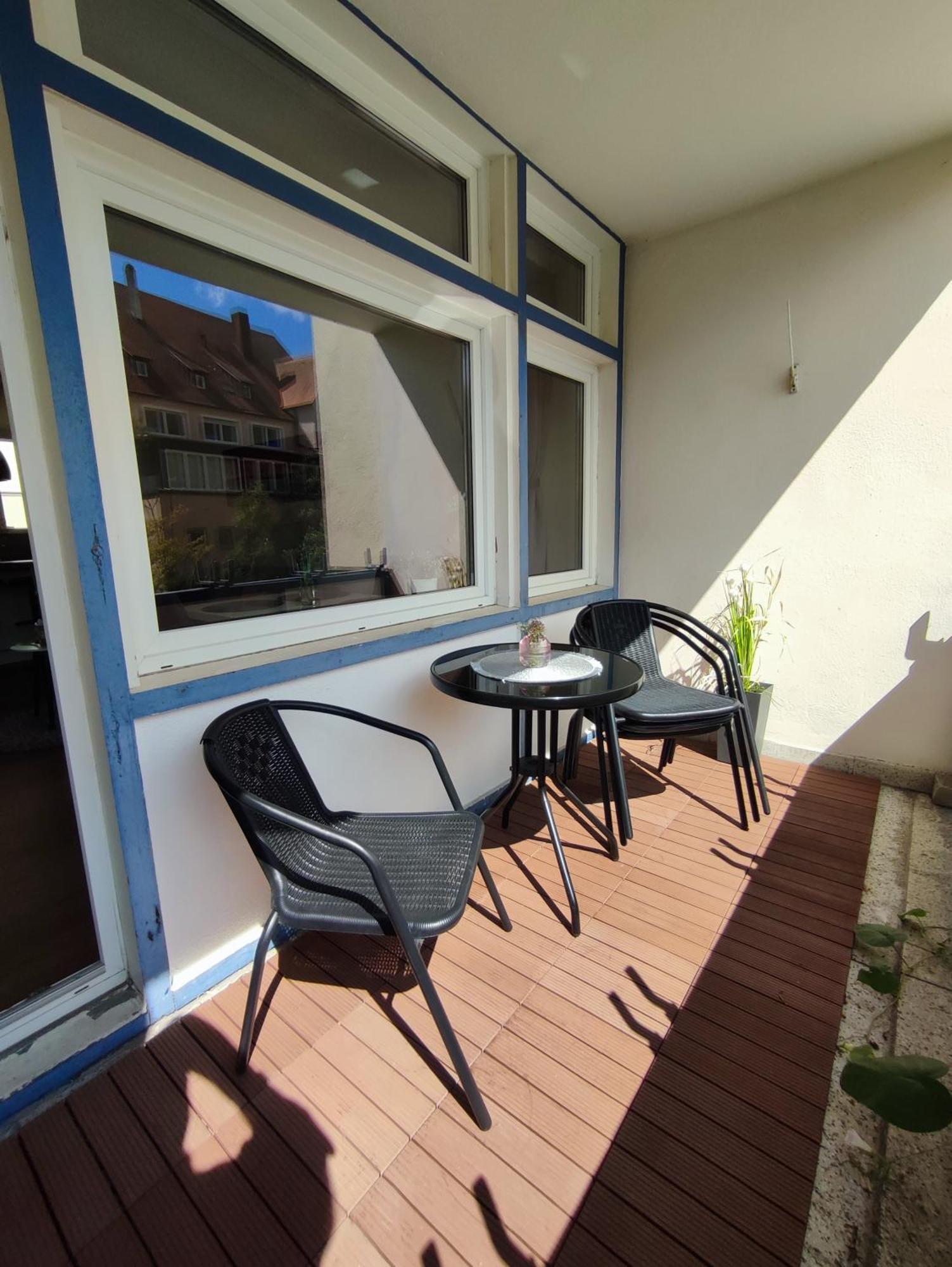 100M Zum Ulmer Muenster: 57M² Wohnung An Der Blau Exteriér fotografie